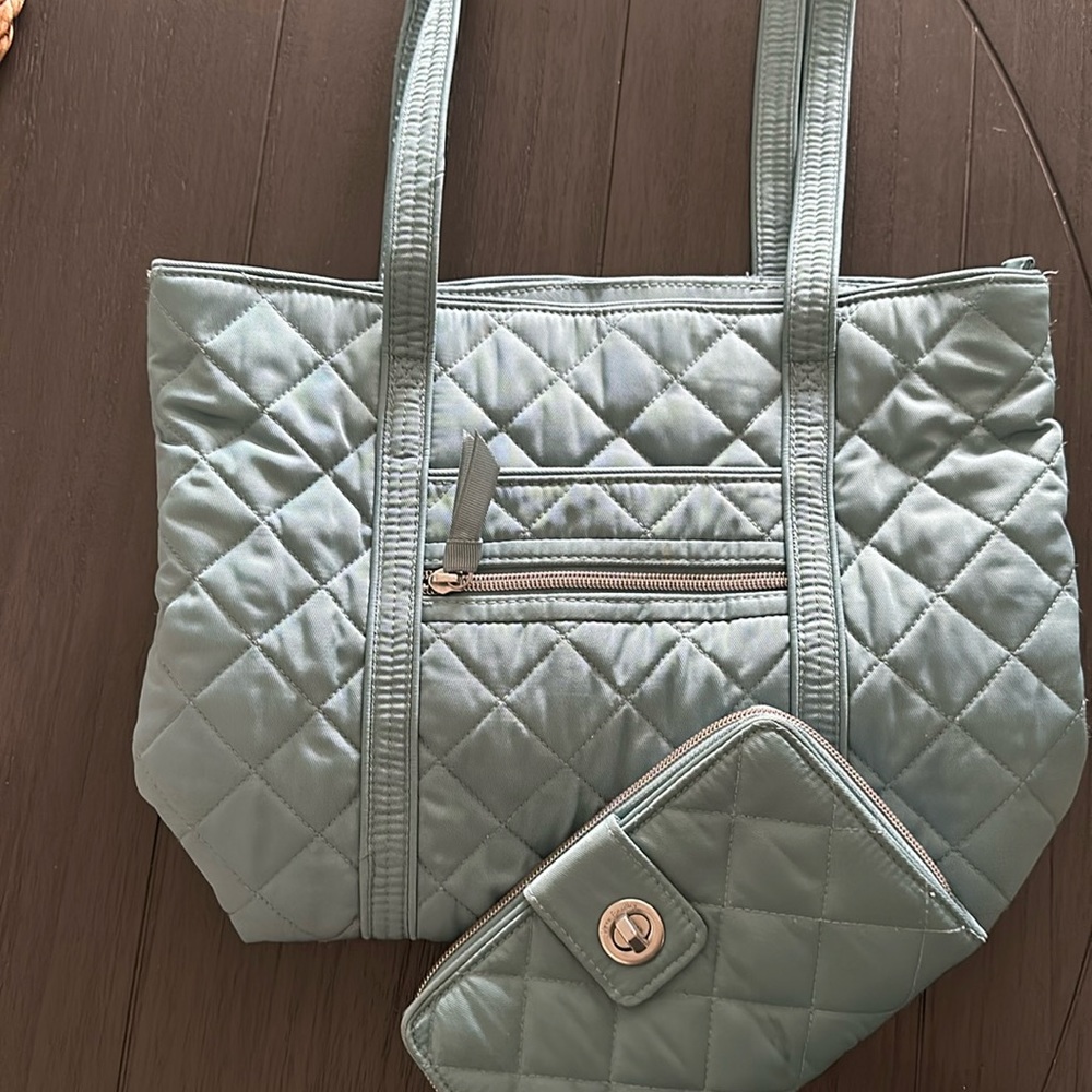 Vera Bradley tote and wallet